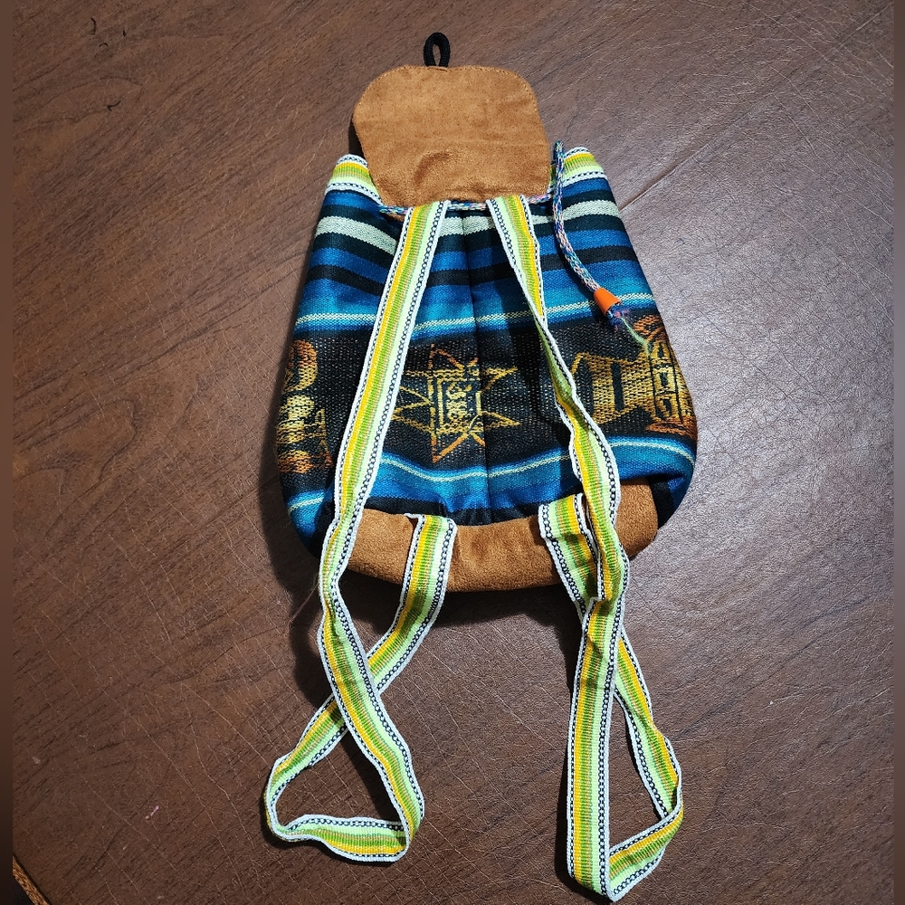 Kids Multicolor Drawstring Bag - Picture 2 of 5